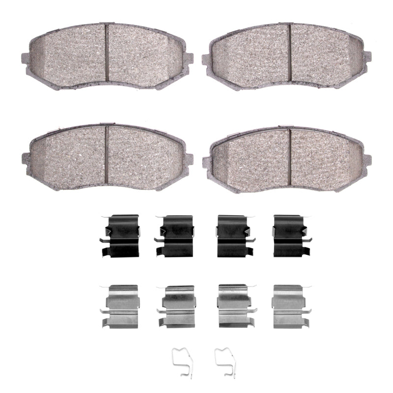 R1 2006-2017 Suzuki Grand Vitara Front R1 Ceramic Pads & Hardware Kit