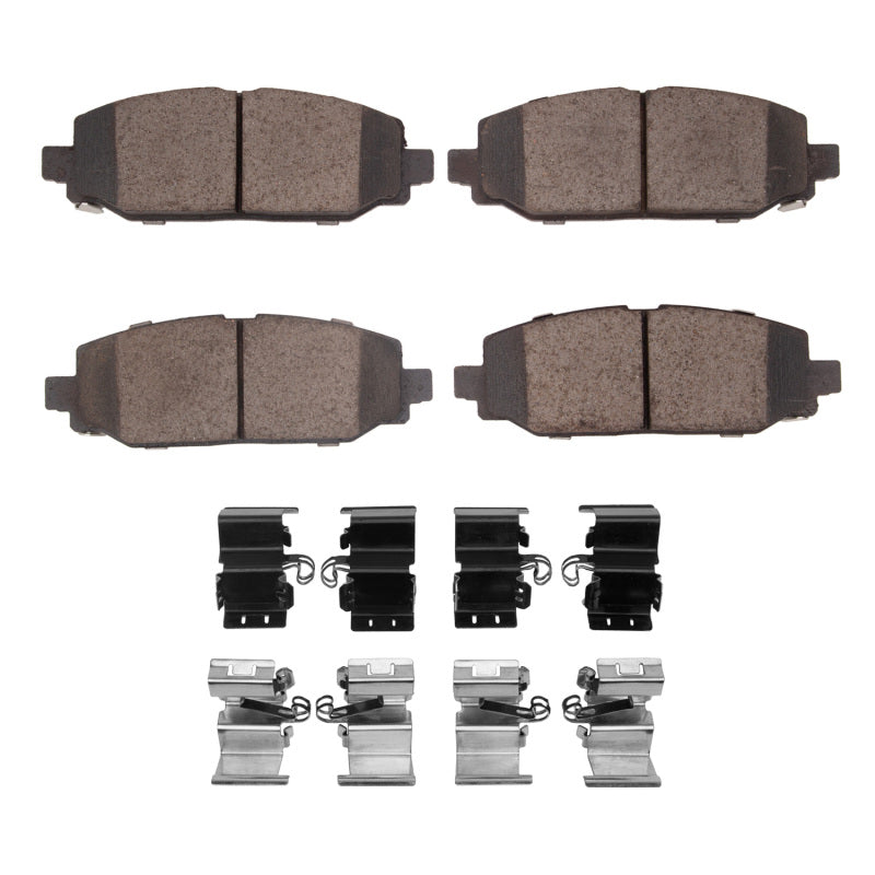 R1 18-25 Jeep Wrangler Rear Ceramic Pads & Hardware Kit