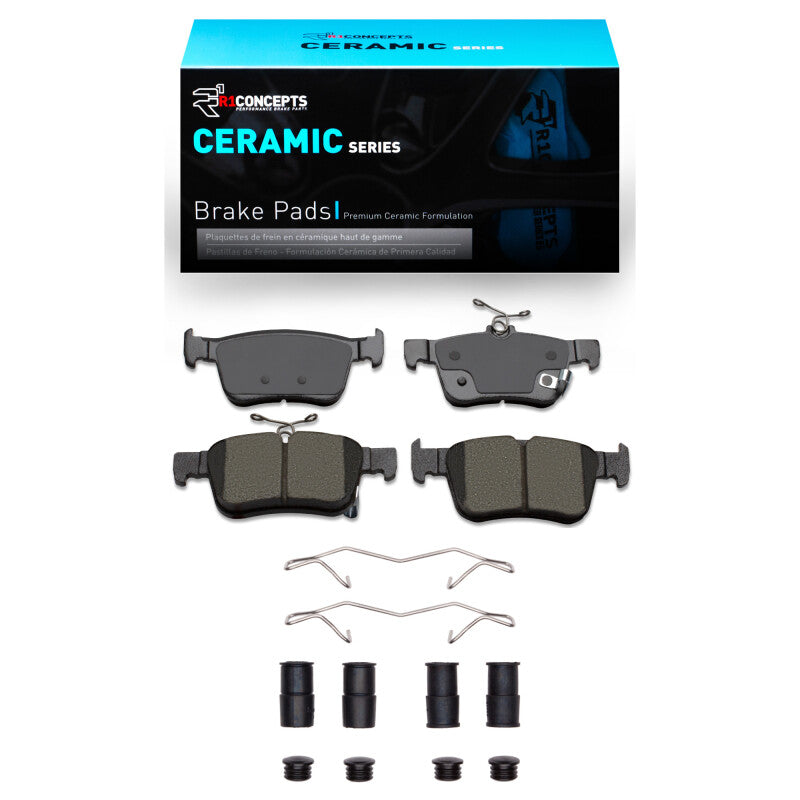 R1 2016-2025 Acura Integra Rear R1 Ceramic Pads & Hardware Kit