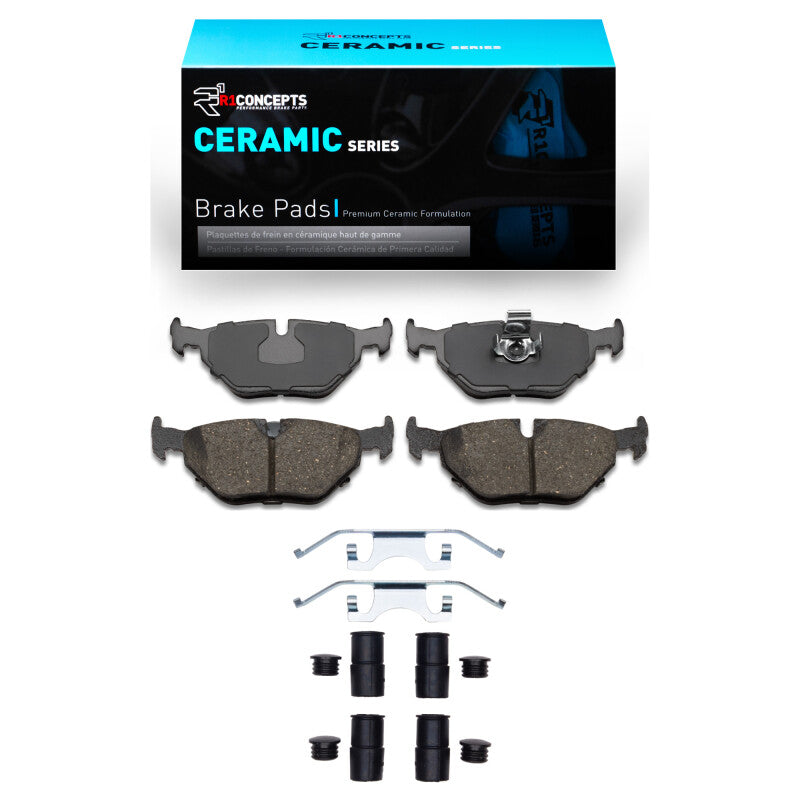 R1 96-03 BMW 528I Rear Ceramic Pads & Hardware Kit