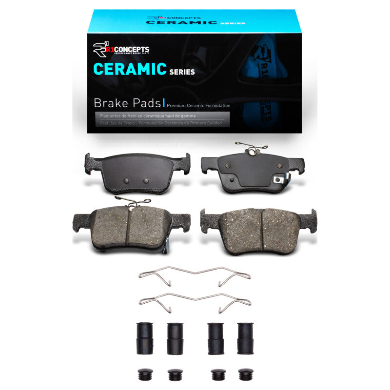 R1 2018-2025 Acura Integra Rear R1 Ceramic Pads & Hardware Kit