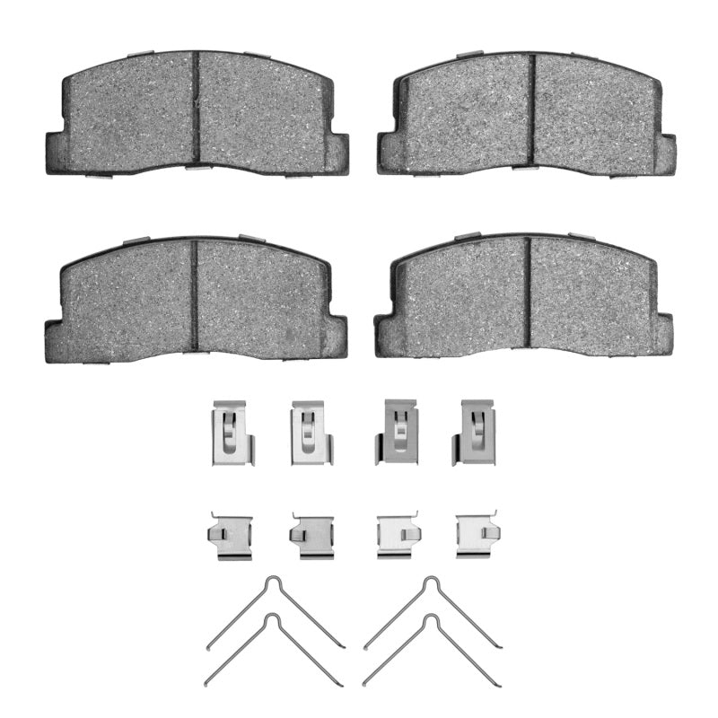 R1 82-83 Honda Accord Coupe Front Ceramic Pads & Hardware Kit