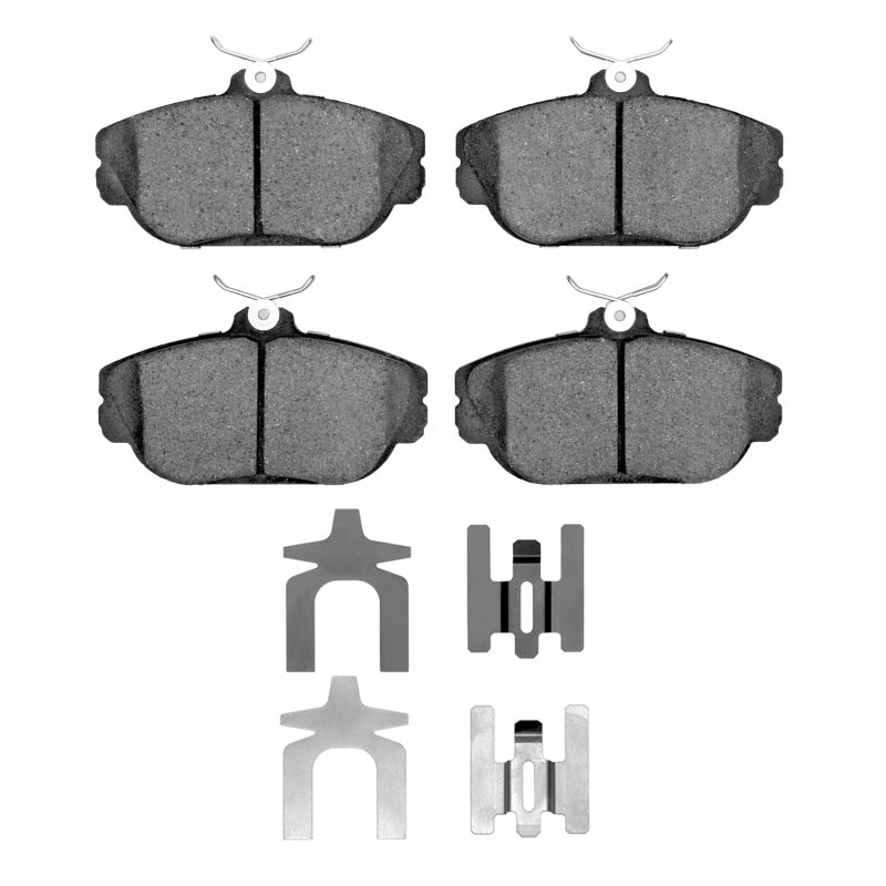 R1 93-00 Ford Taurus (Excl SHO) Front Ceramic Pads & Hardware Kit