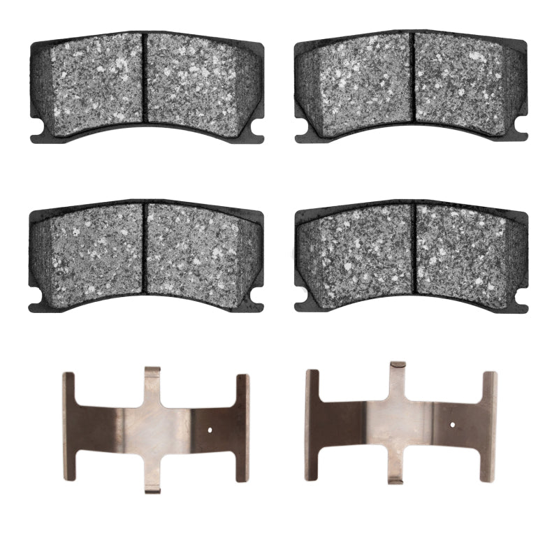 R1 08-20 Jaguar XKR Front/Rear Semi Met Pads & Hardware Kit