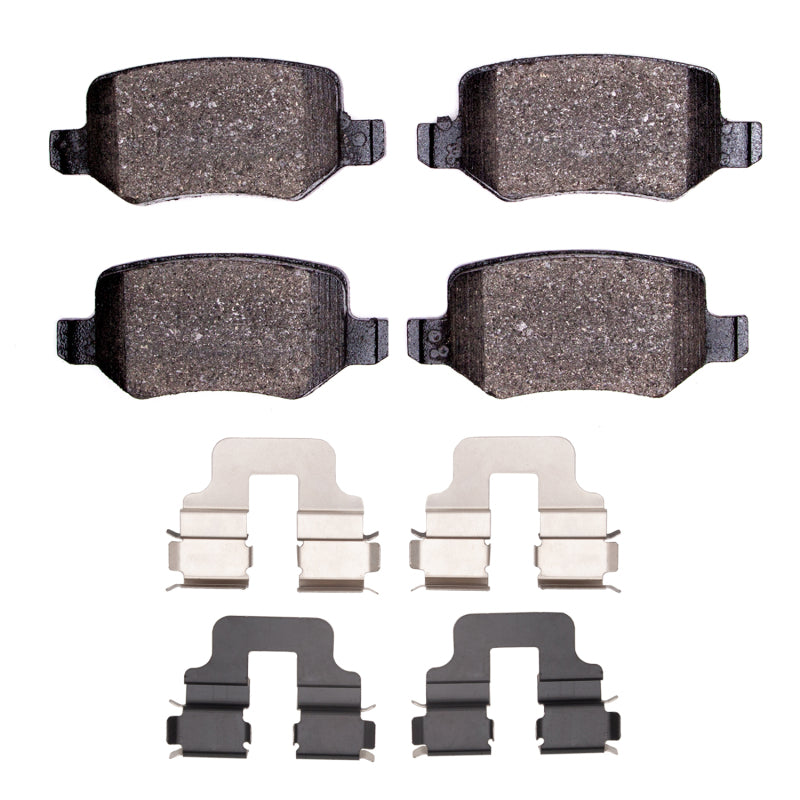 R1 01-11 Mercedes-Benz B200 Rear Semi Met Pads & Hardware Kit