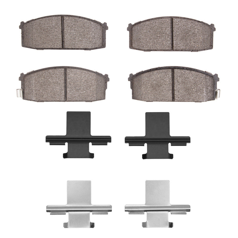 R1 81-86 Nissan 200SX Front Semi Met Pads & Hardware Kit