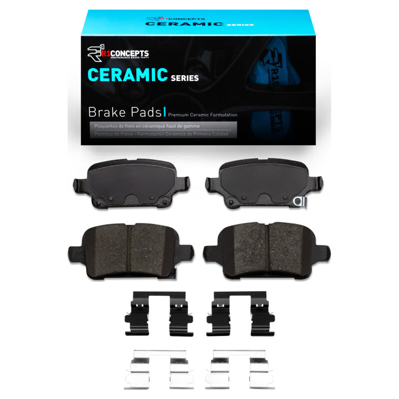 R1 16-23 Buick Regal Sportback Rear Ceramic Pads & Hardware Kit