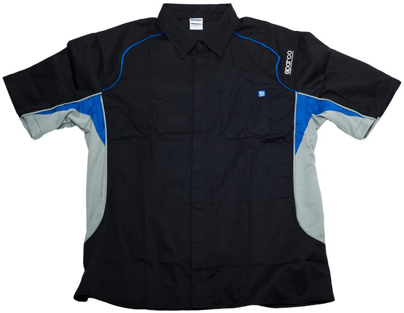 Sparco T-Shirt Circuit Tri Chrcl SMALL