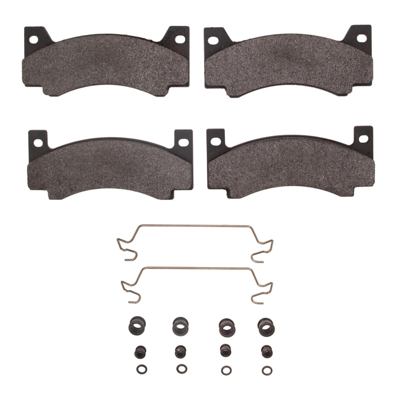 R1 1973-1978 Chrysler CORDOBA Front R1 Semi Met Pads & Hardware Kit
