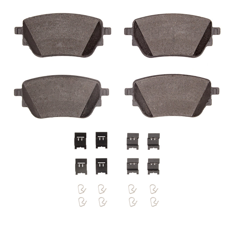 R1 -26 Mercedes-Benz A220 Rear Ceramic Pads & Hardware Kit