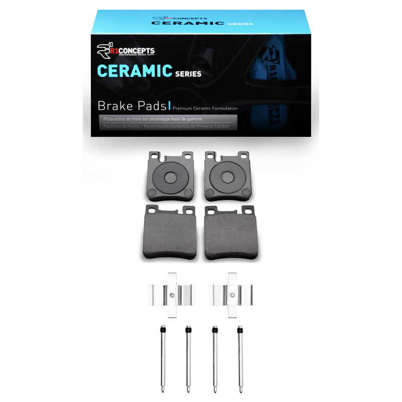 R1 92-09 Chrysler Crossfire Rear Ceramic Pads & Hardware Kit