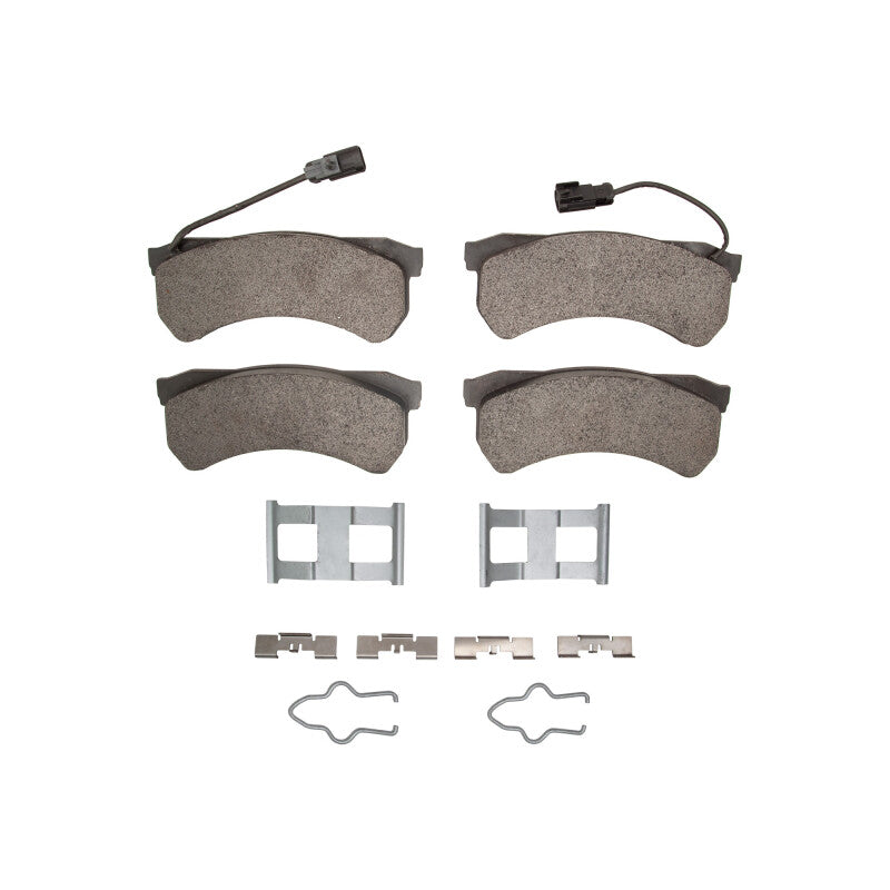R1 16-24 Freightliner MT35 Front/Rear Semi Met Pads & Hardware Kit