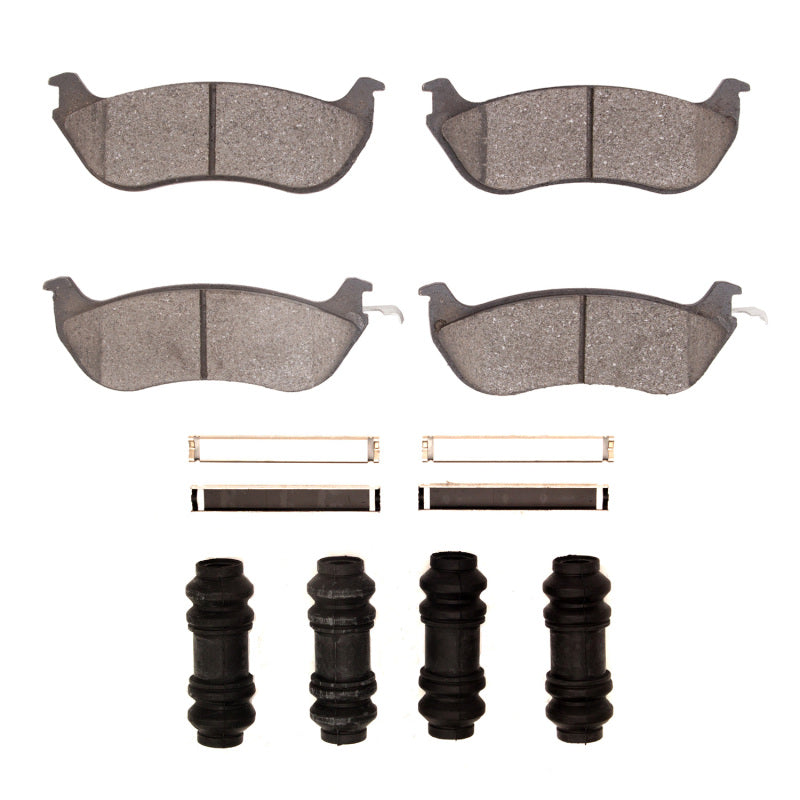 R1 96-02 Lincoln Town Car Rear Optimum OE Pads & Hardware Kit