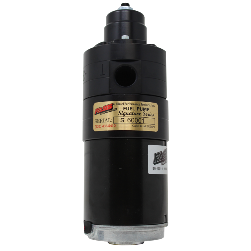 FASS 05-09 Dodge 2500/3500 Cummins 165gph Signature Series Adjustable Fuel Pump FAS D07 165G