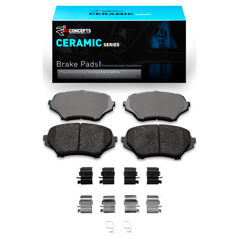 R1 2006-2015 Mazda MX-5 Miata Front R1 Ceramic Pads & Hardware Kit