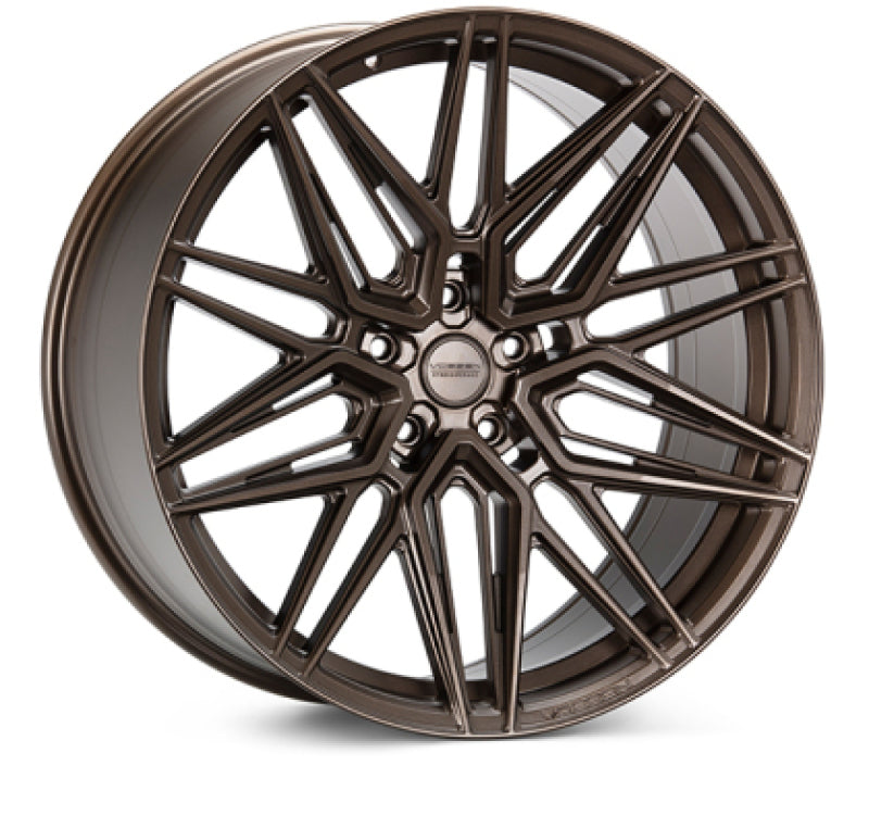 Vossen HF-7 - 21X10 - 5X112 - ET21 - Deep - 66.5 - SBZ - Satin Bronze Wheel
