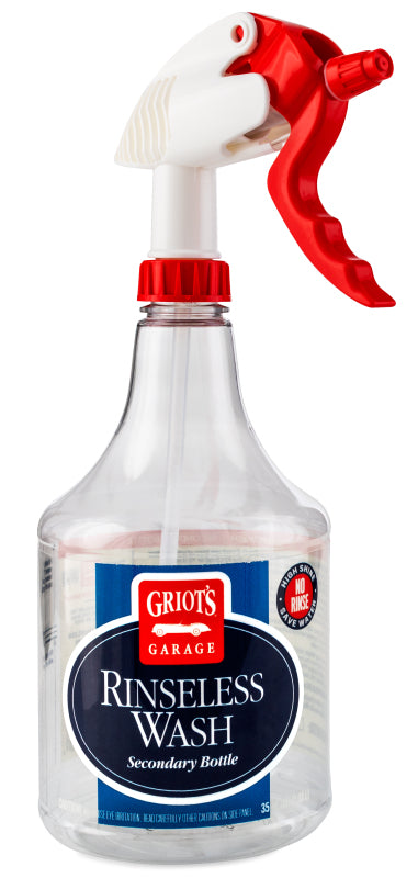 Griots Garage Rinseless Wash Secondary Bottle w/ Sprayer