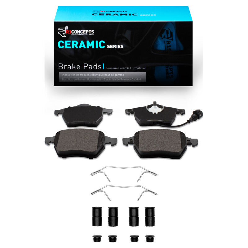 R1 99-10 Audi TT Quattro Front Ceramic Pads & Hardware Kit