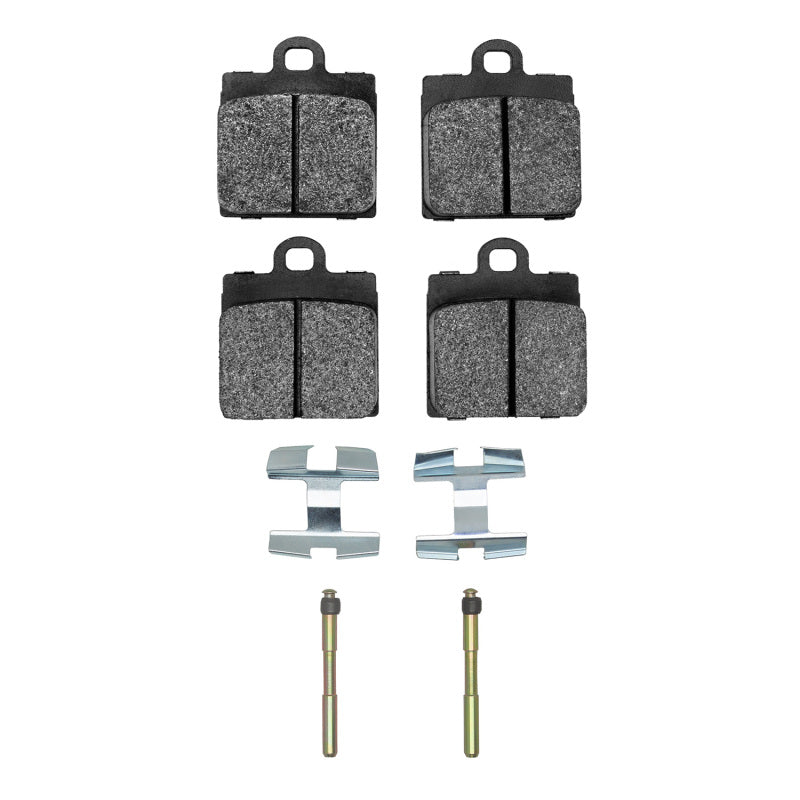 R1 1966-1970 Volkswagen Karmann Ghia Front R1 Semi Met Pads & Hardware Kit