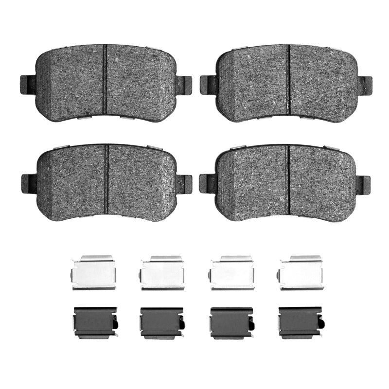 R1 04-07 Ford Freestar Rear Ceramic Pads & Hardware Kit