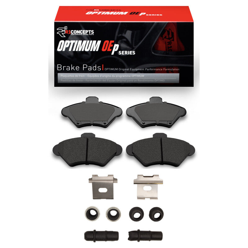 R1 93-97 Ford Thunderbird Front Optimum OE Pads & Hardware Kit