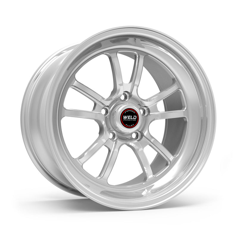 Weld S70 RT-S 18x8in / 5x120 BP / 6.2in. BS - Polished Center - Polished Shell Wheel