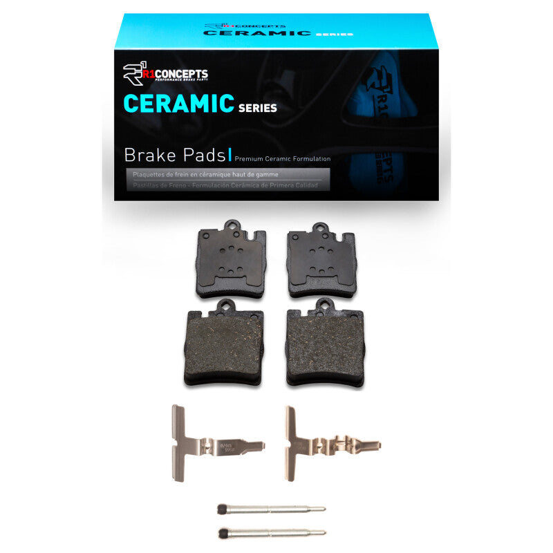 R1 1996-2011 Mercedes-Benz C230 Rear R1 Ceramic Pads & Hardware Kit