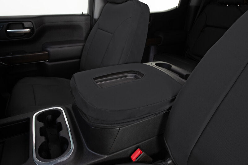Covercraft 23-24 Ford Super Endura PrecisionFit Custom Second Row Seat Covers - Black/Black