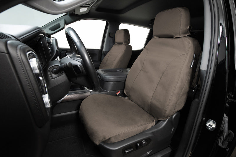 Covercraft 14-22 Dodge Ram ProMaster Endura Waterproof SeatSaver Custom Front Row Seat Covers-Taupe
