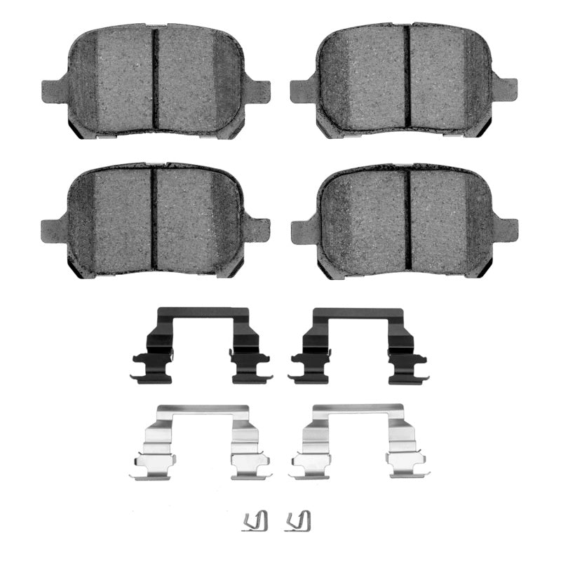 R1 1997-2004 Lexus ES300 Front R1 Semi Met Pads & Hardware Kit