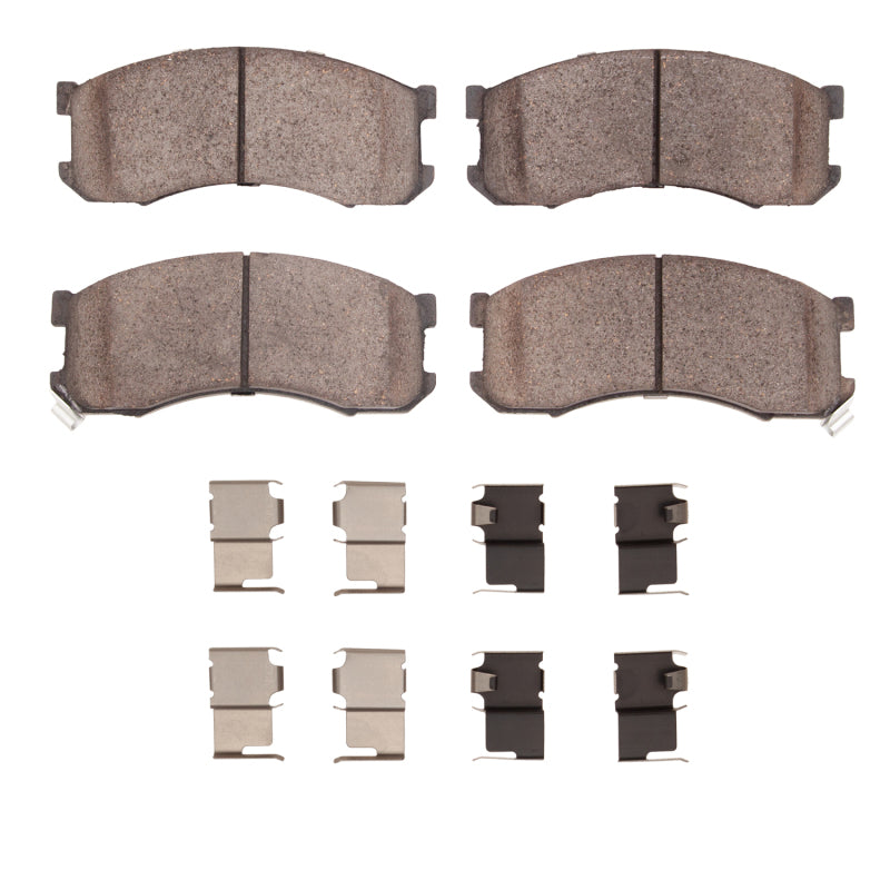R1 89-91 Mazda MPV Front Ceramic Pads & Hardware Kit