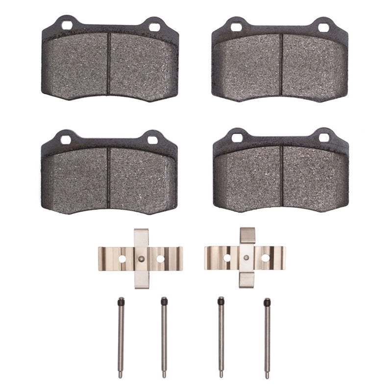 R1 04-07 Volvo S60 Rear Semi Met Pads & Hardware Kit