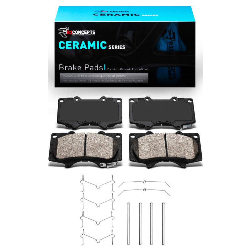 R1 2010-2024 Lexus GX460 Front R1 Ceramic Pads & Hardware Kit