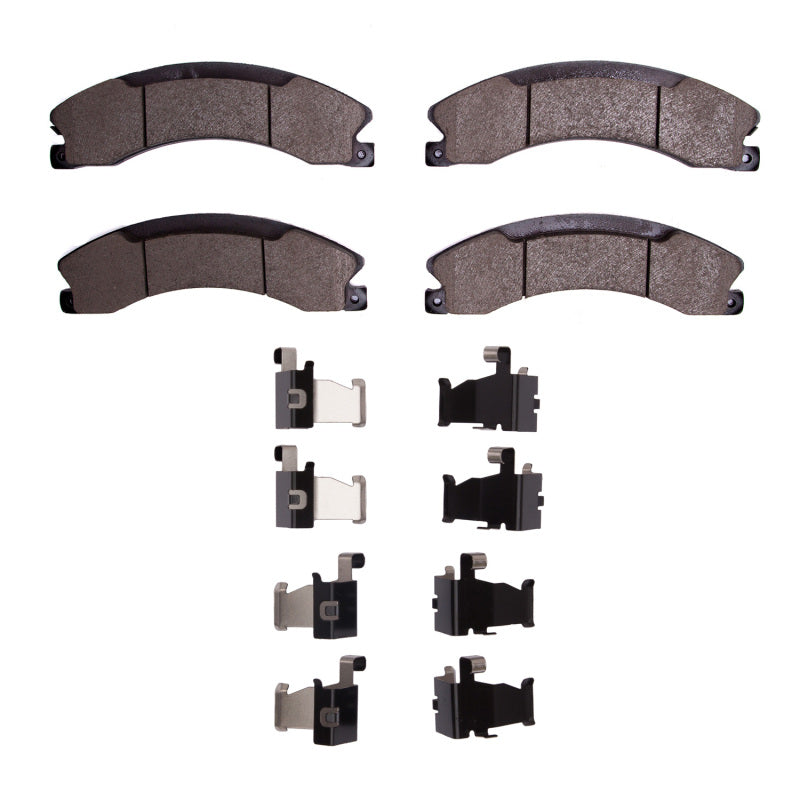R1 12-24 Nissan Titan XD Rear Ceramic Pads & Hardware Kit