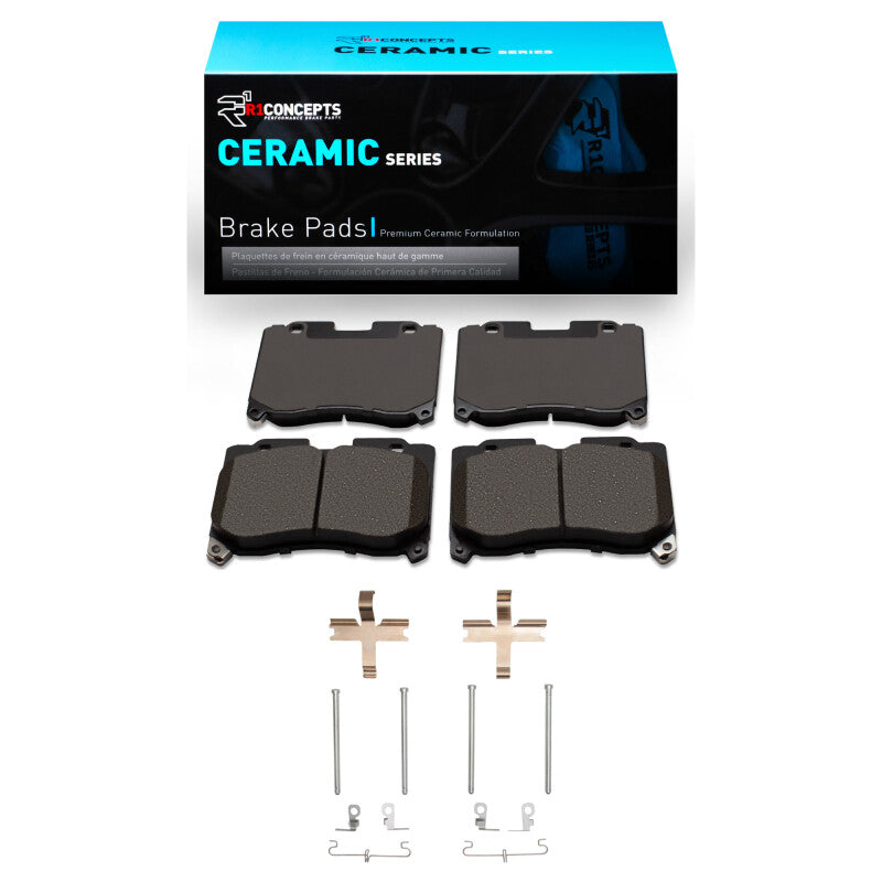 R1 1993-1998 Toyota Supra Front R1 Ceramic Pads & Hardware Kit