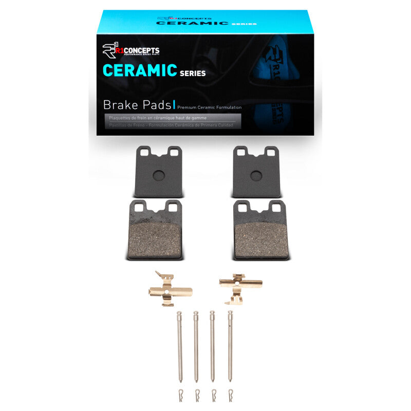 R1 14-25 Alfa Romeo Stelvio Parking Brake Ceramic Pads & Hardware Kit
