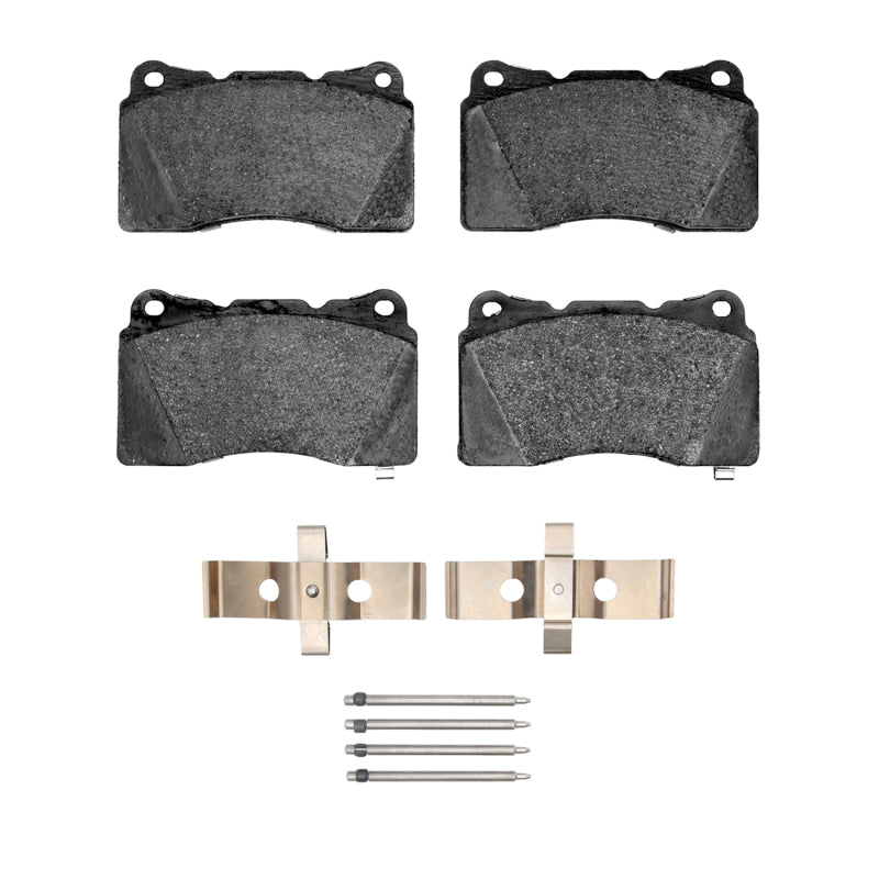 R1 14-17 Dodge Viper Front/Rear Performance Sport Pads & Hardware Kit