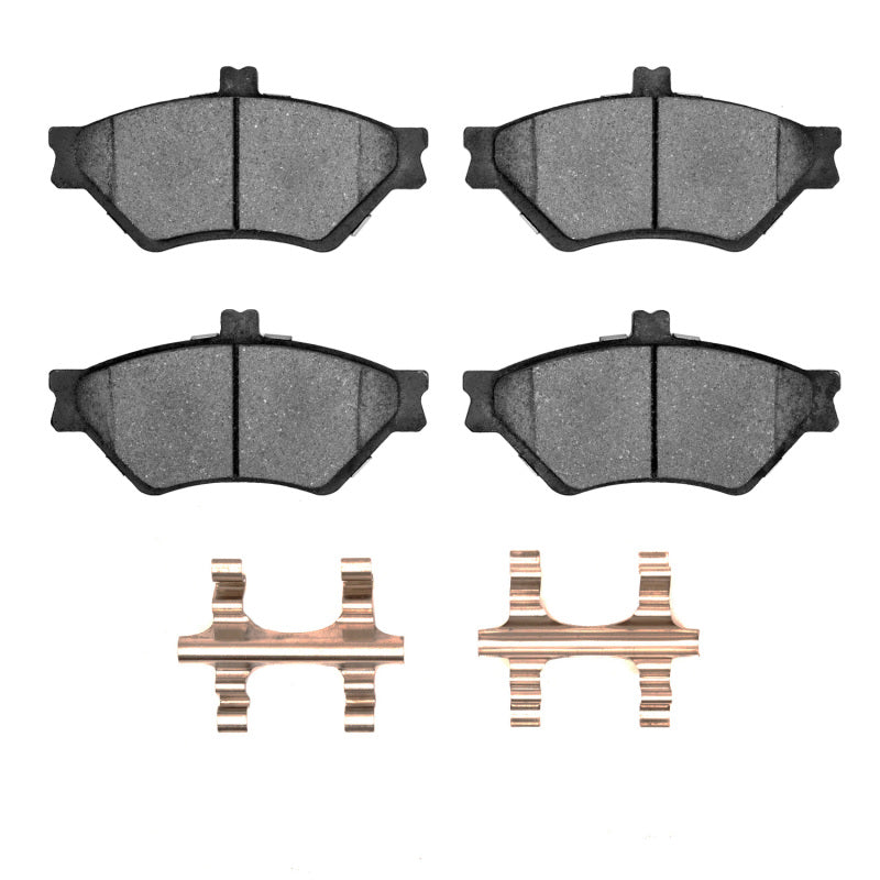 R1 95-97 Ford Crown Victoria Front Semi Met Pads & Hardware Kit