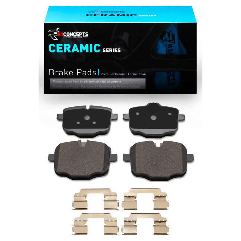 R1 12-19 BMW M6 Rear Ceramic Pads & Hardware Kit