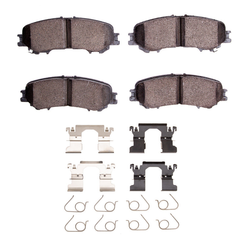 R1 17-24 Nissan Titan Rear Performance Off-Road/Tow Brake Pads & Hardware Kit