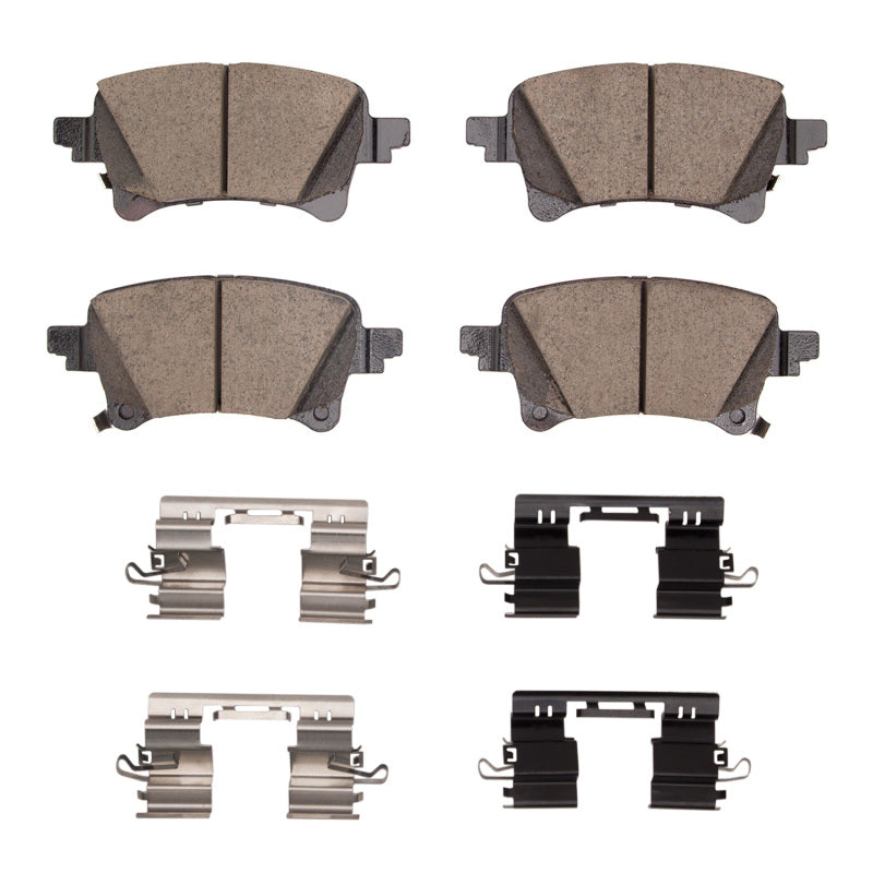 R1 2020-2025 Jeep Gladiator Rear Performance Off-Road/Tow Brake Pads & Hardware Kit