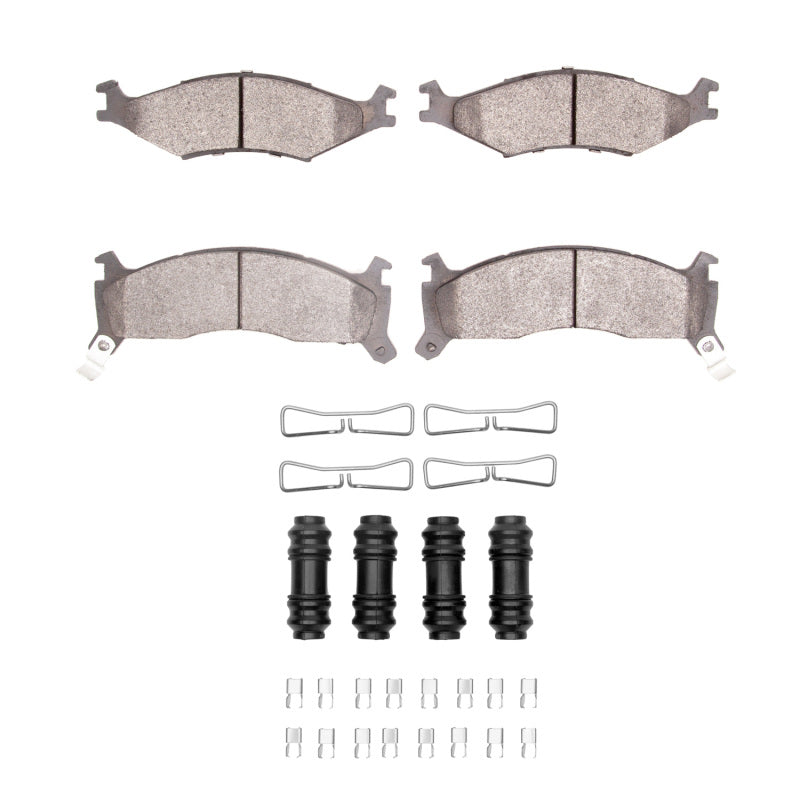 R1 95-97 Kia Sportage (USA/Canada) Front Semi Met Pads & Hardware Kit