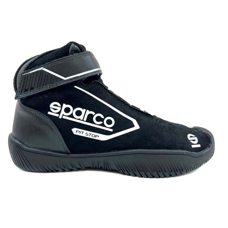 Sparco Shoe Pit Stop 2 Black - Size 12.5