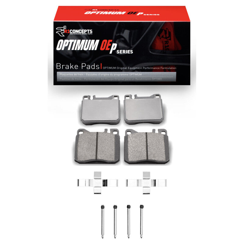 R1 79-85 Mercedes-Benz 280CE Front Optimum OE Pads & Hardware Kit
