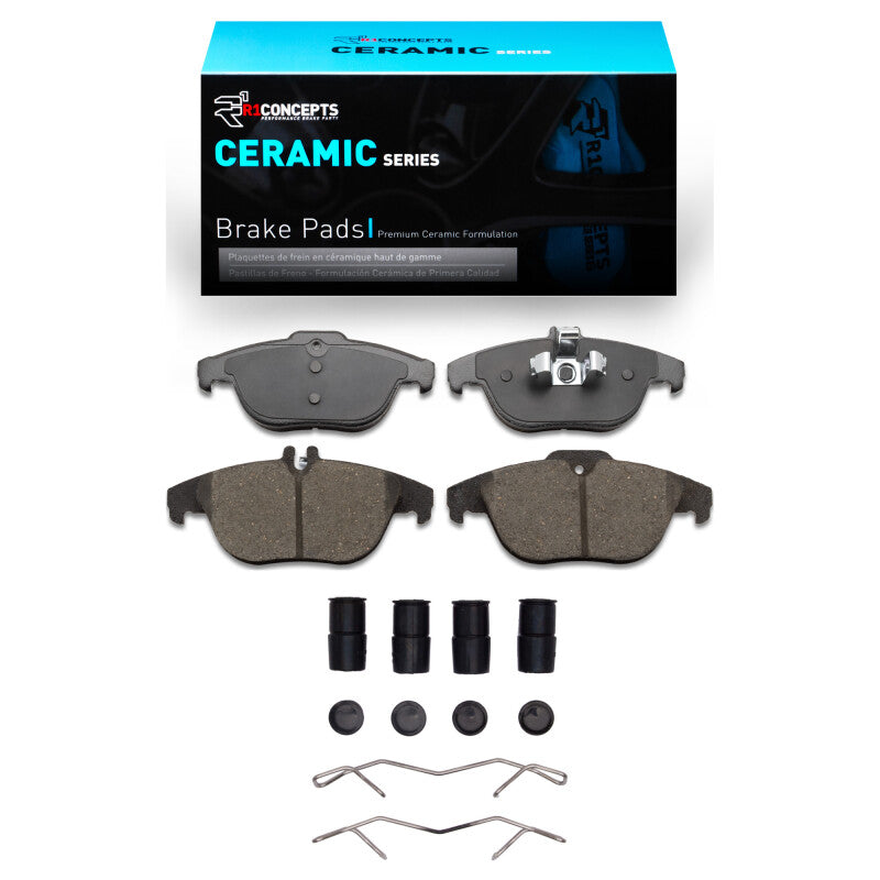 R1 2009-2015 Mercedes-Benz GLK280 (Mexico) Rear R1 Ceramic Pads & Hardware Kit