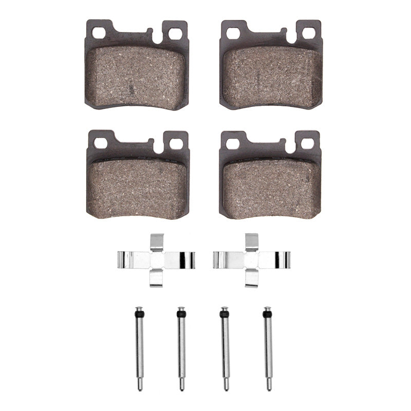 R1 86-95 Mercedes-Benz 190E Rear Ceramic Pads & Hardware Kit