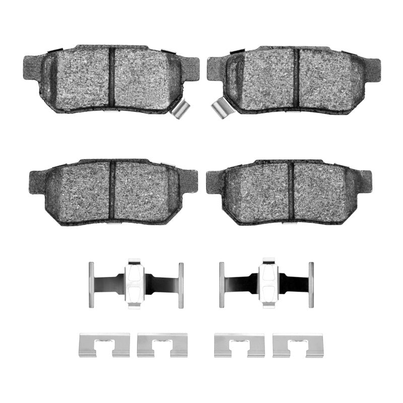 R1 88-01 Acura Integra Rear Semi Met Pads & Hardware Kit