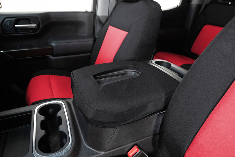 Covercraft 21-24 Toyota Sienna Endura PrecisionFit Custom Front Row Seat Covers - Red/Black