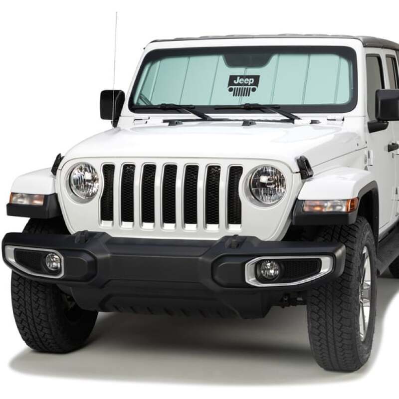 Covercraft 18-24 Jeep Wrangler (JL)/20-24 Gladiator UVS100 Custom Sunscreen with Jeep Grill logo