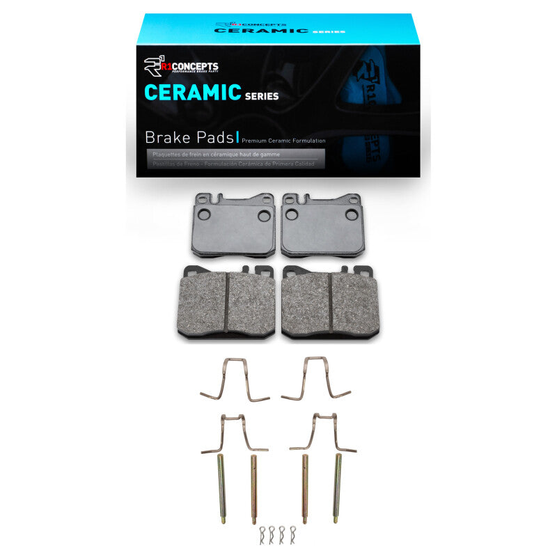 R1 73-79 Mercedes-Benz 280SE Front Ceramic Pads & Hardware Kit